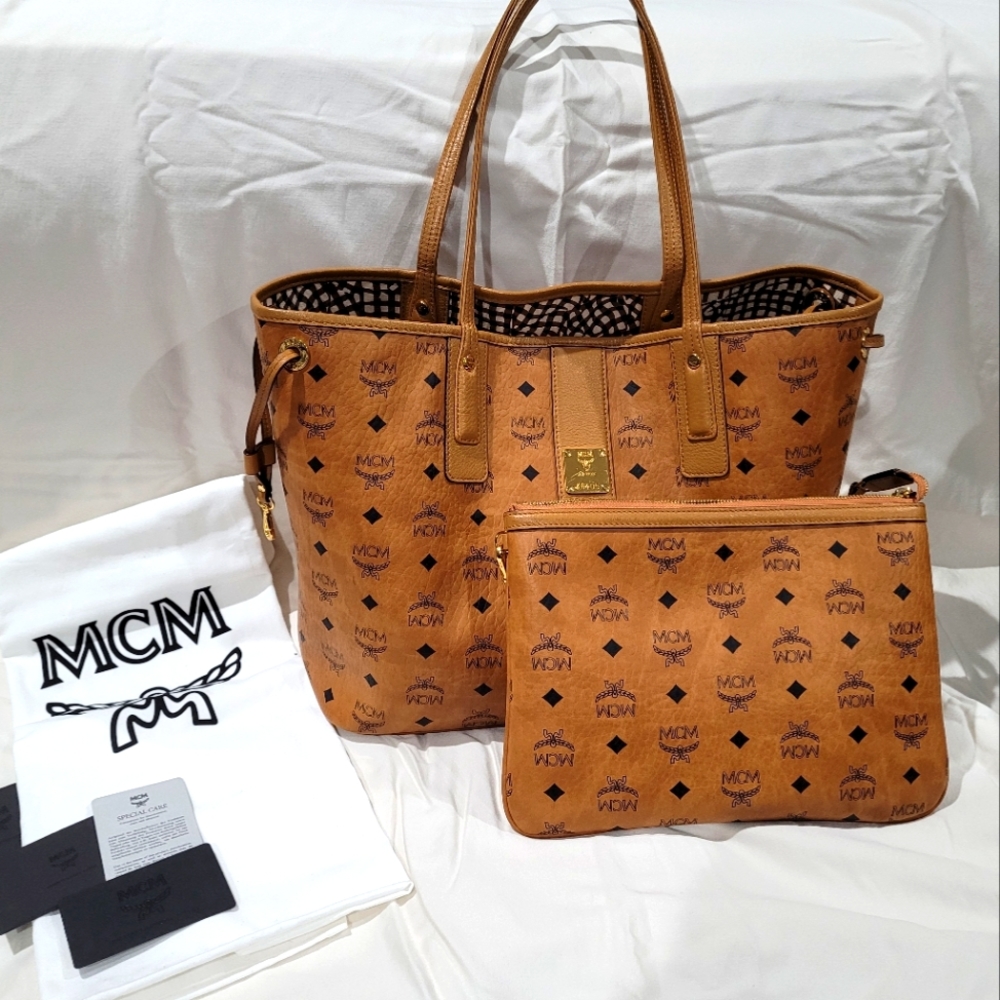 MCM Liz Shopper Visetos
